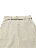 Belted Wide Leg Shorts 