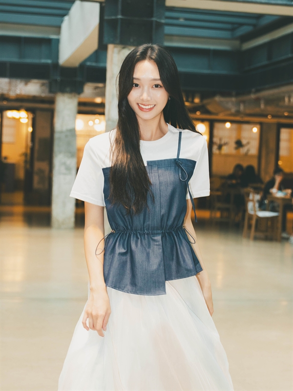 2in1 Denim Layer Tee 