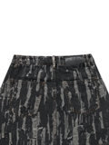  Distressed Denim Skirt