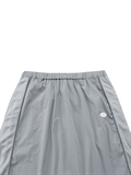 Sporty Drawstring Long Skirt