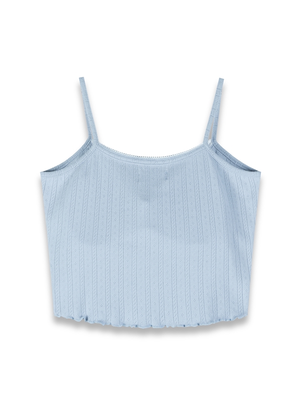 Removable Padded Lace Trim Camisole