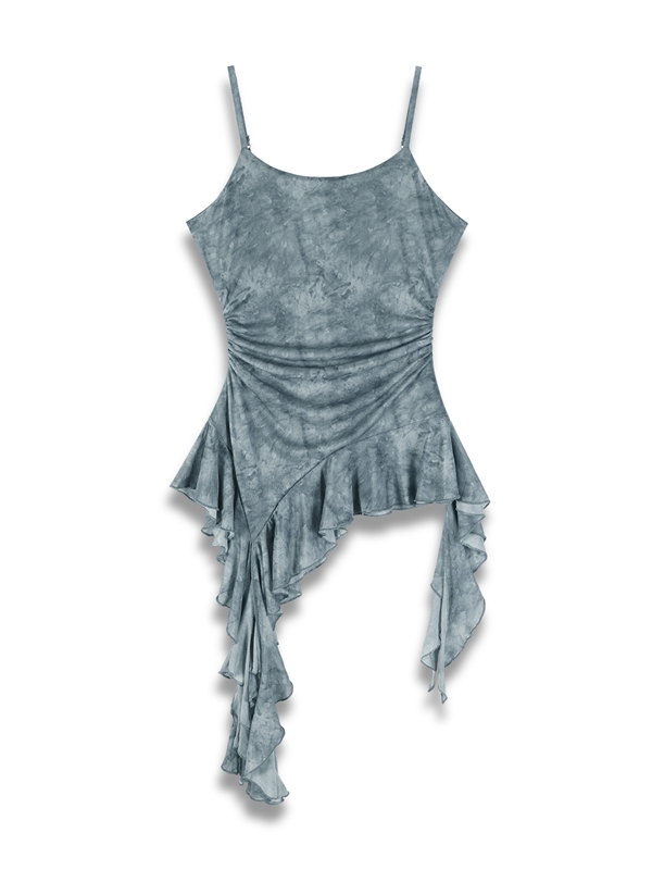 Digital Print Mesh Top