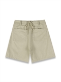  Lace Up Details Shorts