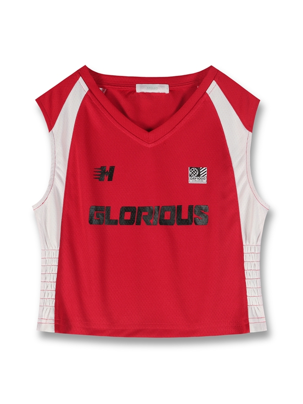 Volleyball Print Vest