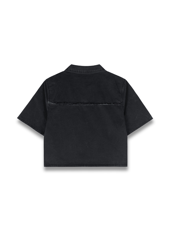 Cut Seam Washed Shirt