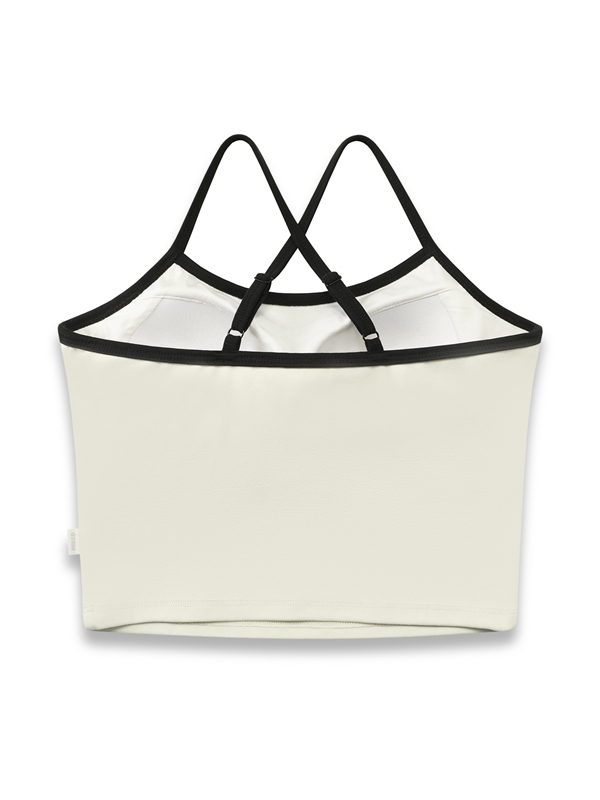 Contrast Binding Padded Vest