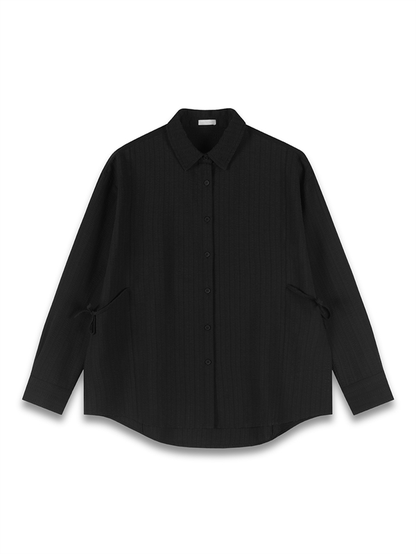 Side Drawstring Blouse 