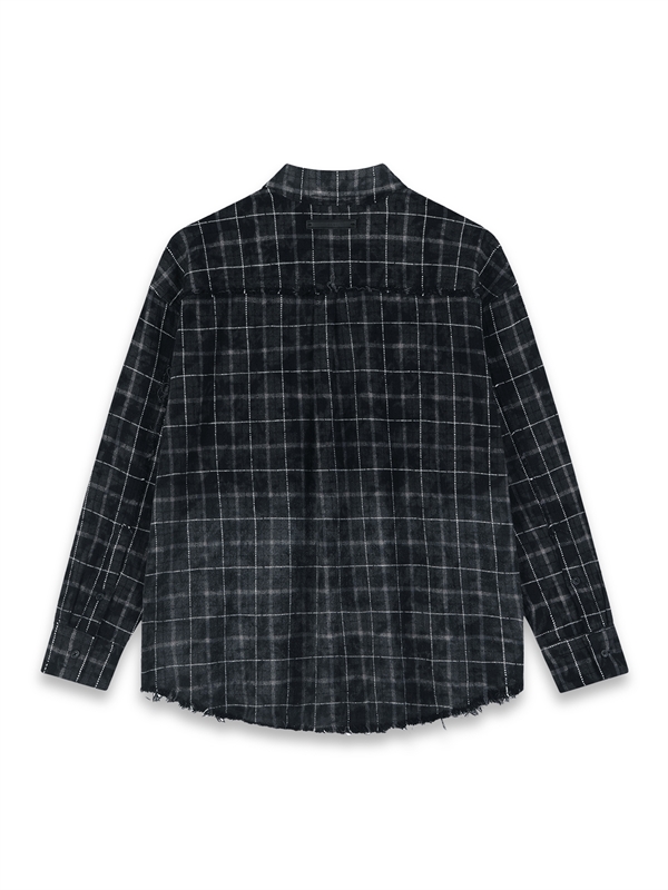 Washed Checked Shirt 