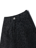  Leopard Print Mini Skirt