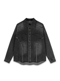  Distressed Denim Shirt