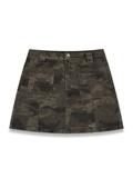  Camouflage Pockets Skirt