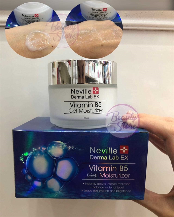 法國 Neville Derma Lab Ex Vitamin B5 Gel Moisturizer 維他命B5水漾清爽保濕啫喱 網上商店