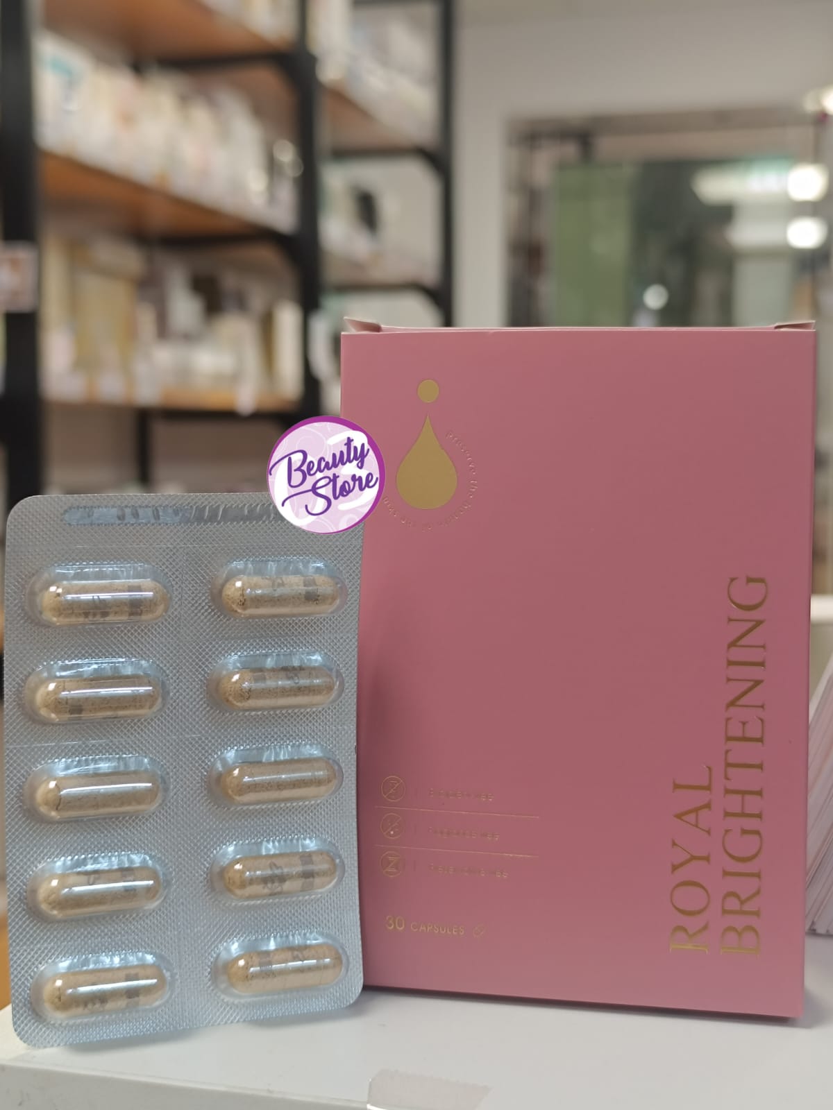 台灣 Chyuan Fa 發光小丸子(美白) 30粒