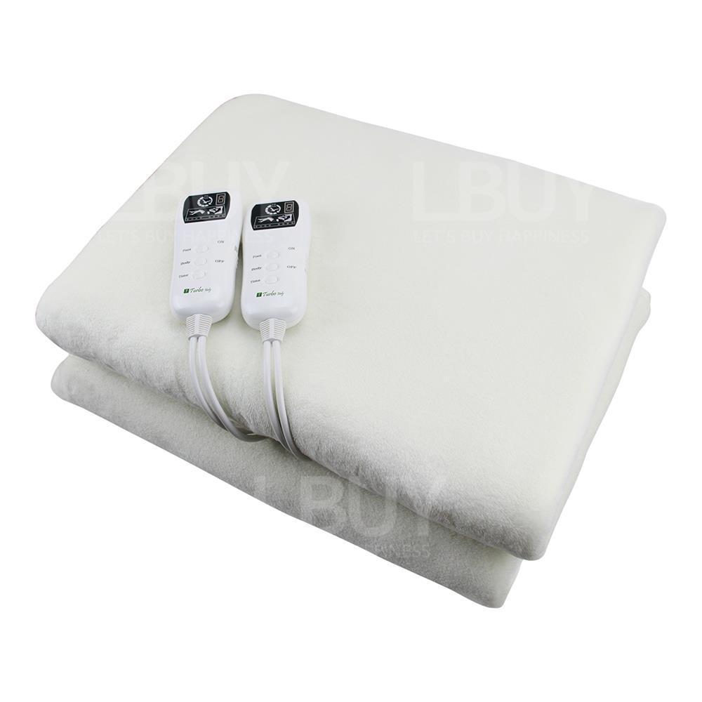 雙區雙人法蘭絨電暖氈