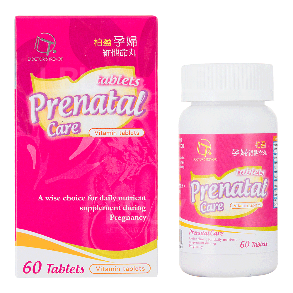 PRENATAL CARE VITAMIN TAB 60'S