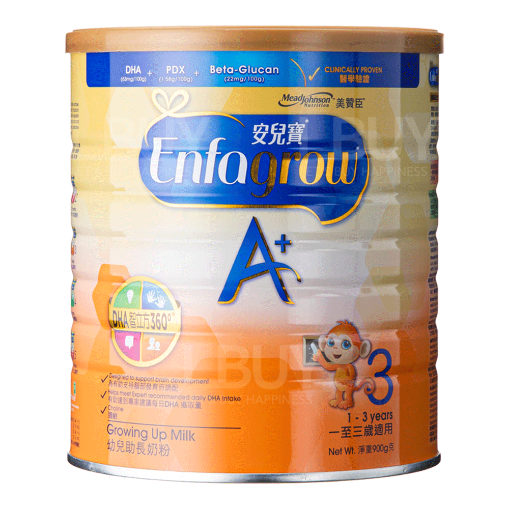 美赞臣 A+3 GROW 安儿宝奶粉 900G