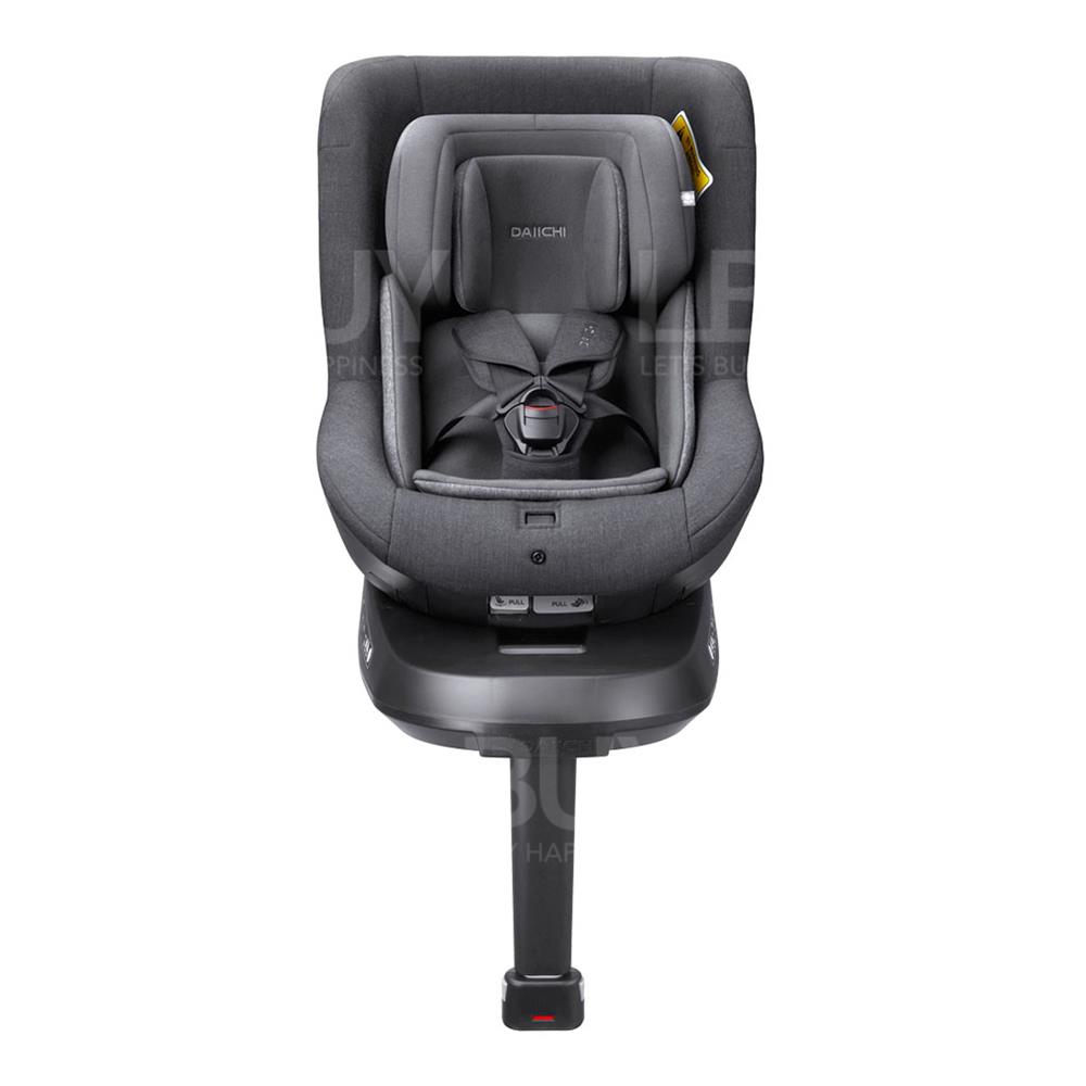 Daiichi One-Fix 360 Rotatable Car Seat (Newborn to 18kg/4 years old) (Premium Black)