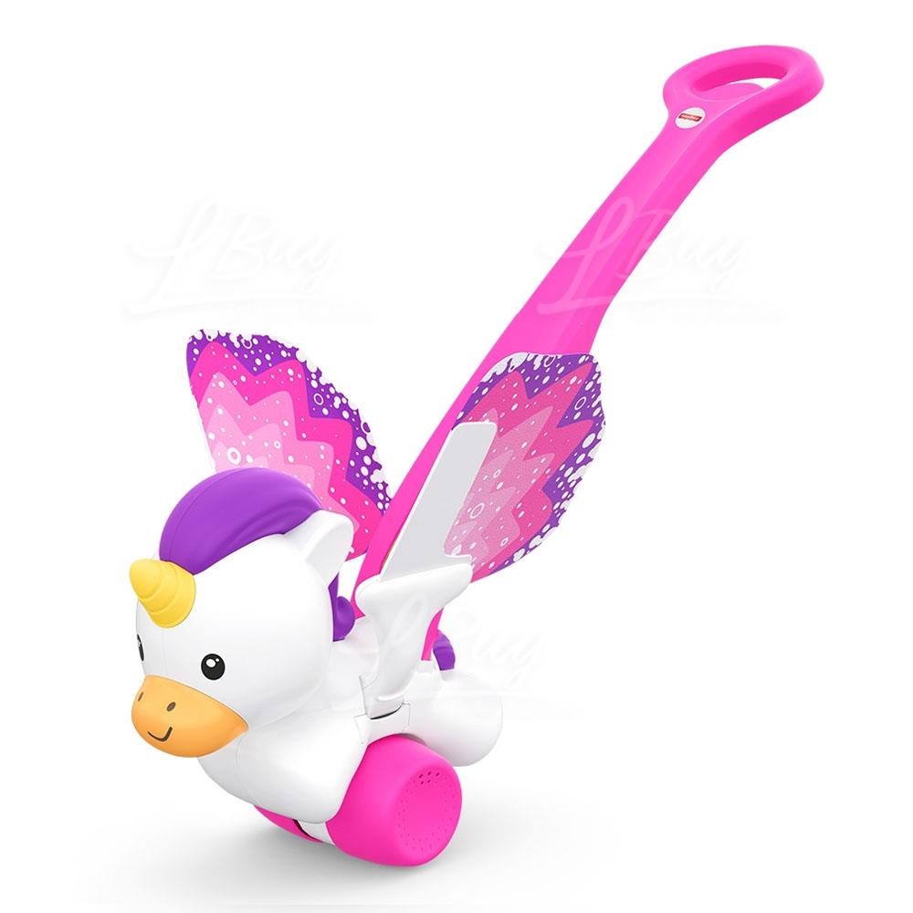 GCV72 Fisher-Price® Push & Flutter Unicorn