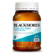Blackmores 無腥味魚油1000 400粒裝