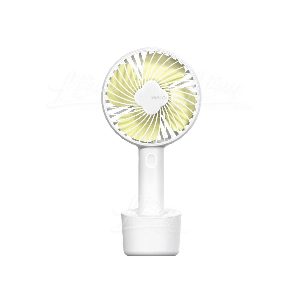 ODOYO FaceAir™ 強風力手持座枱兩用風扇 W9 (白色)