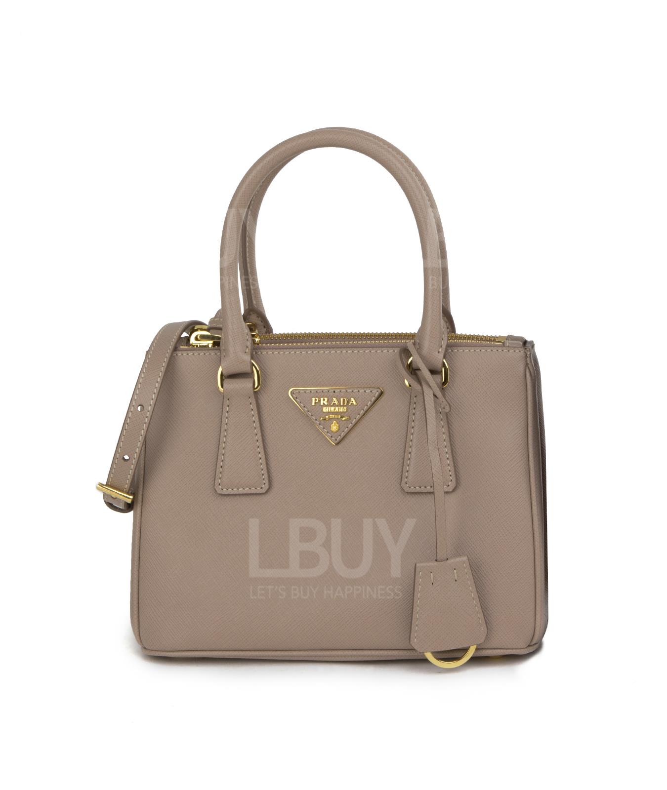 MICRO GALLERIA  Saffiano皮革斜背包