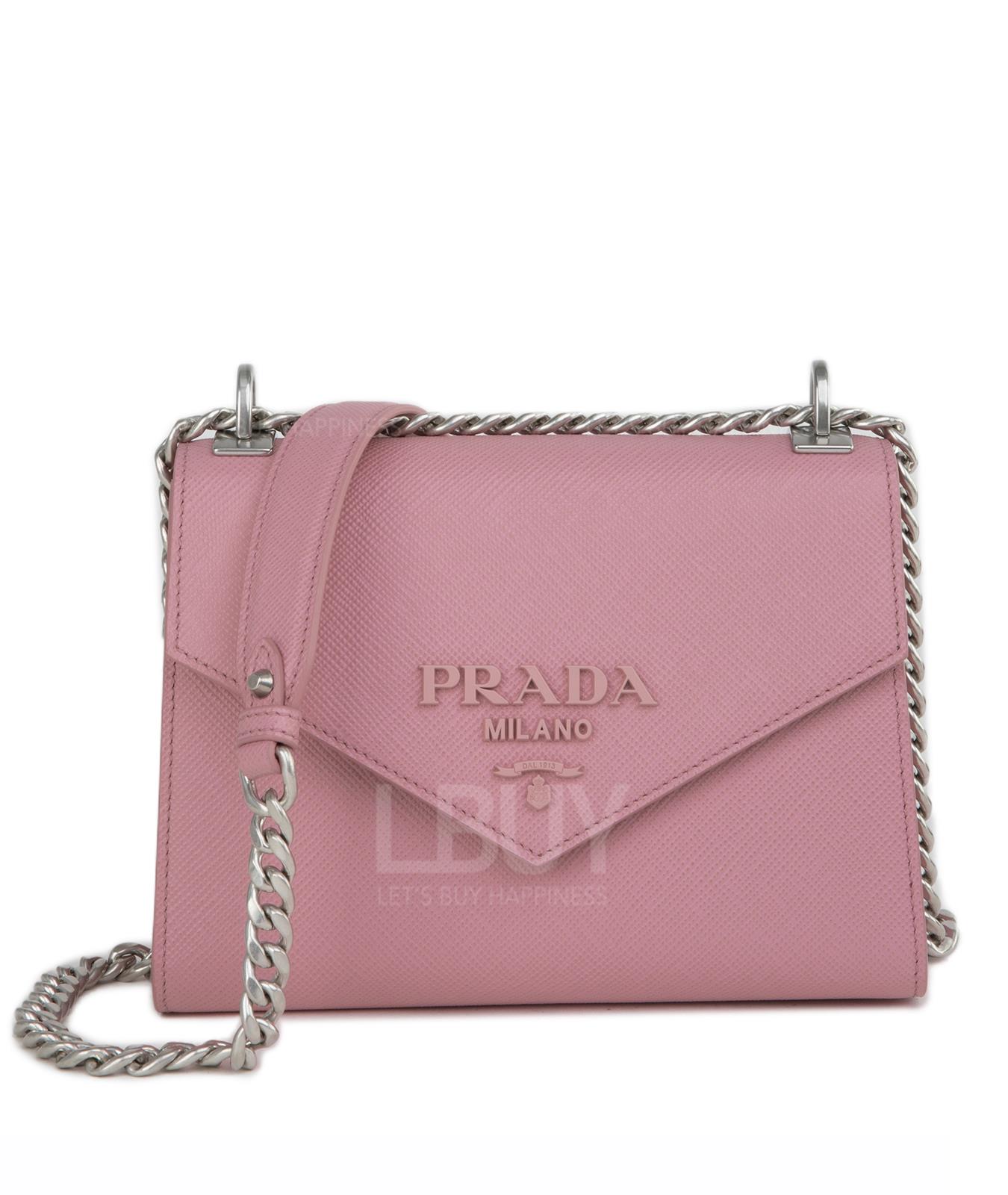 Saffiano Leather Prada Monochrome Bag