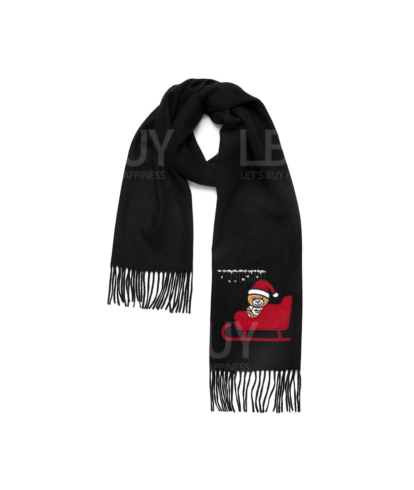 Logo Teddy Bear Scarf  (Christmas Gift)
