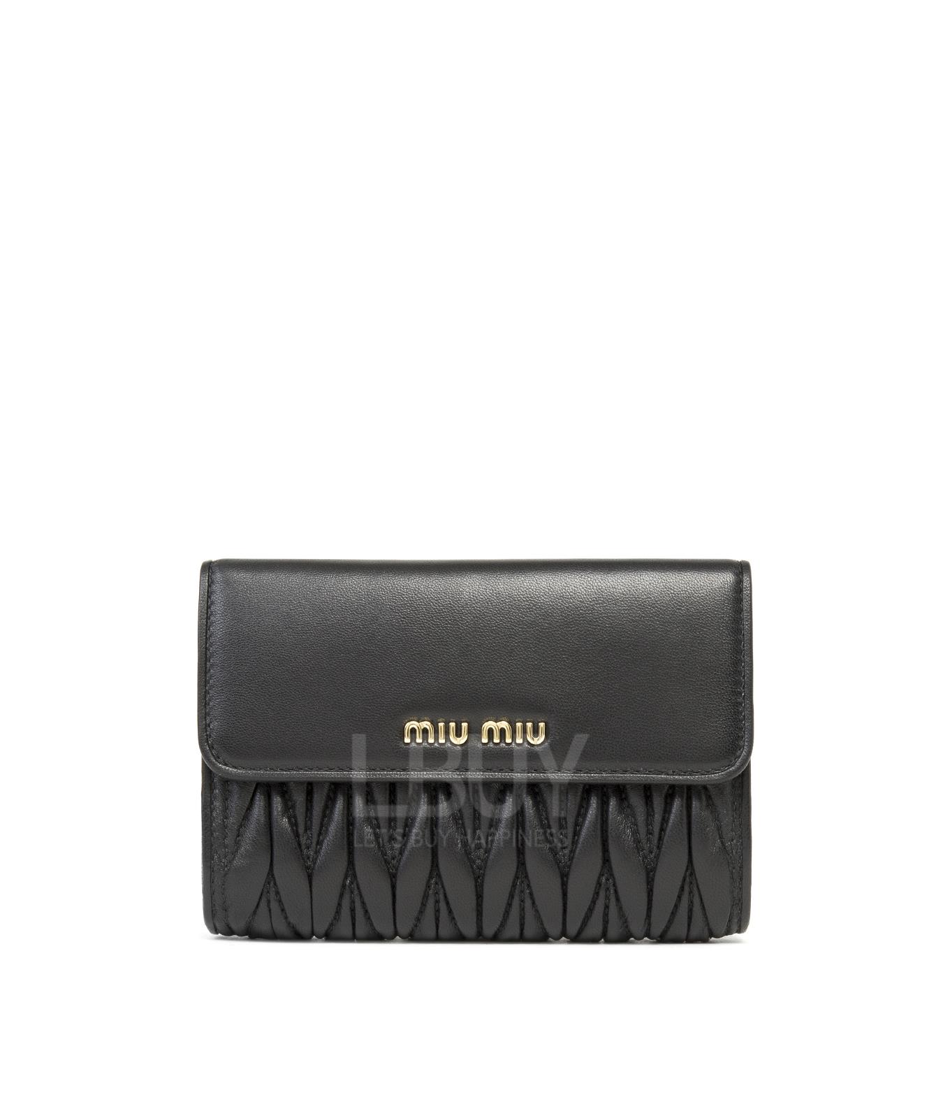 SMALL MATELASSE NAPPA LEATHER WALLET 钱包