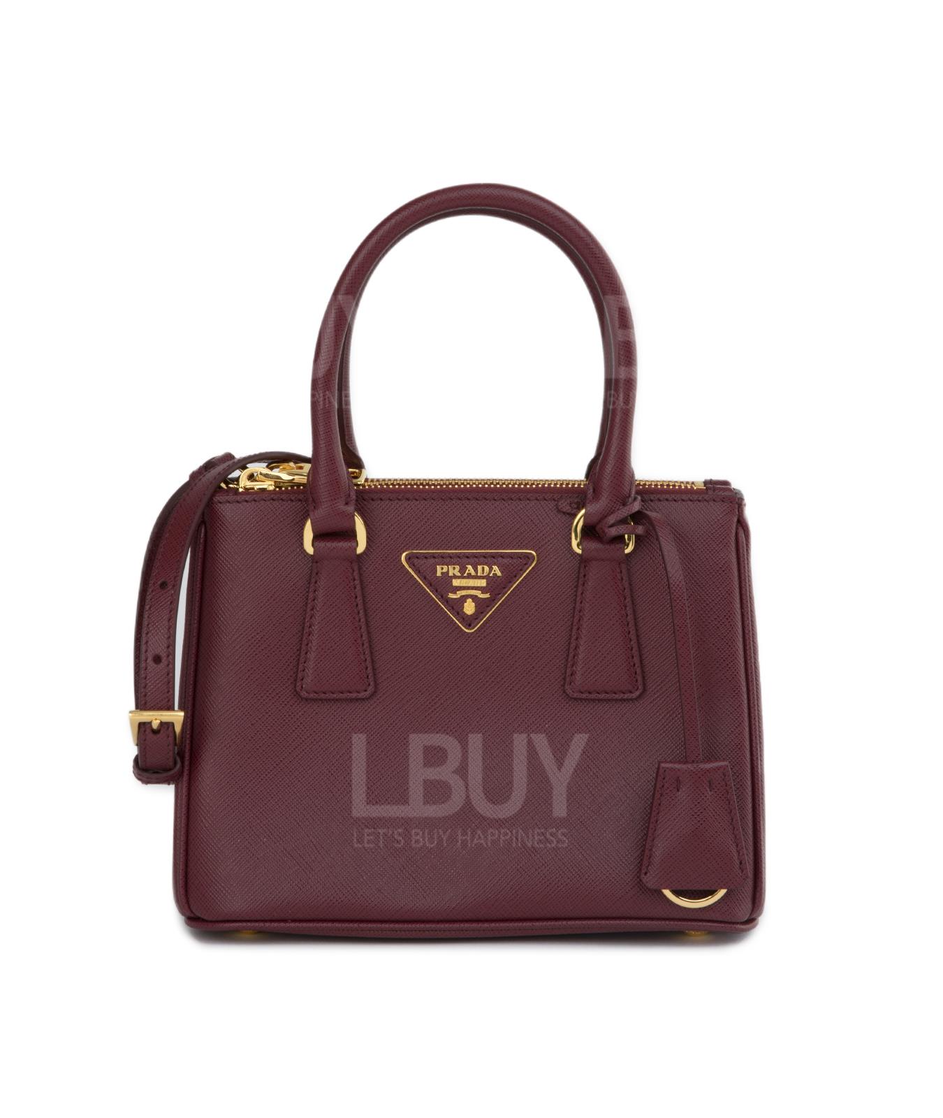 MICRO GALLERIA Saffiano Leather Crossbody Bag