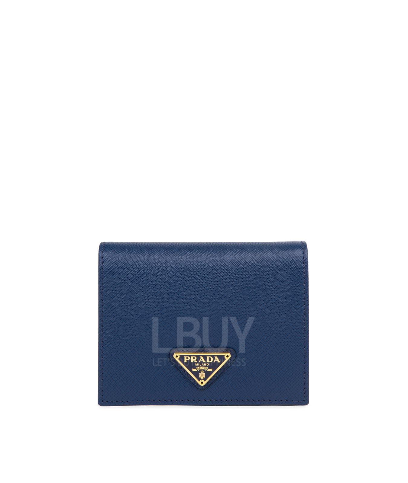 Short Bi-fold Clasp Slim Wallet