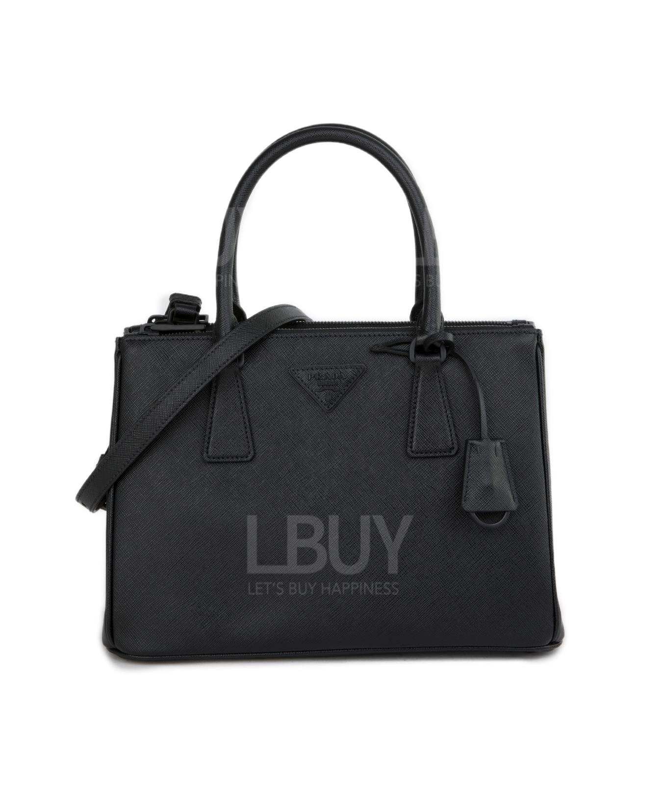 SMALL GALLERIA Saffiano Leather Top Handle Bag/Crossbody Bag