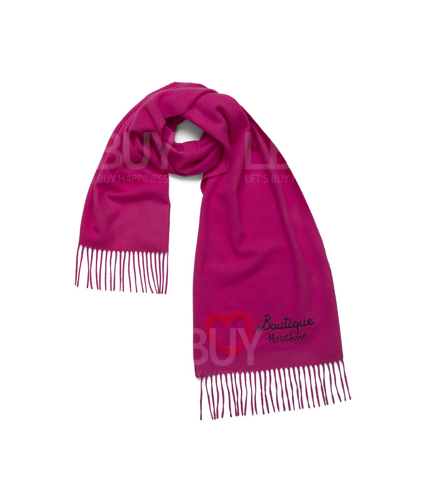 心型图桉流苏围巾