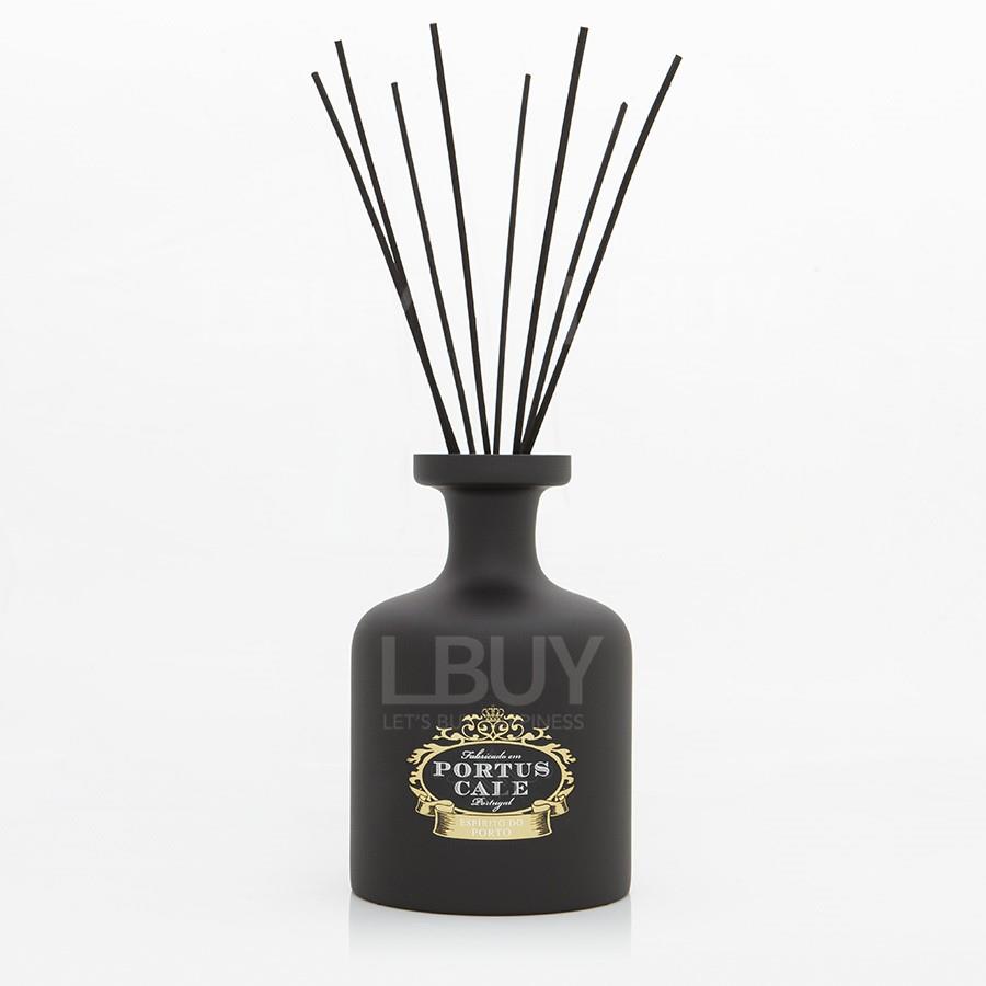 Portus Cale Matt Black Glass Diffuser Bottle 2L