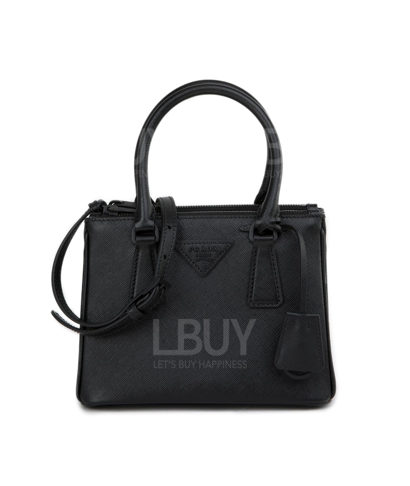 MICRO GALLERIA Saffiano Leather Crossbody Bag