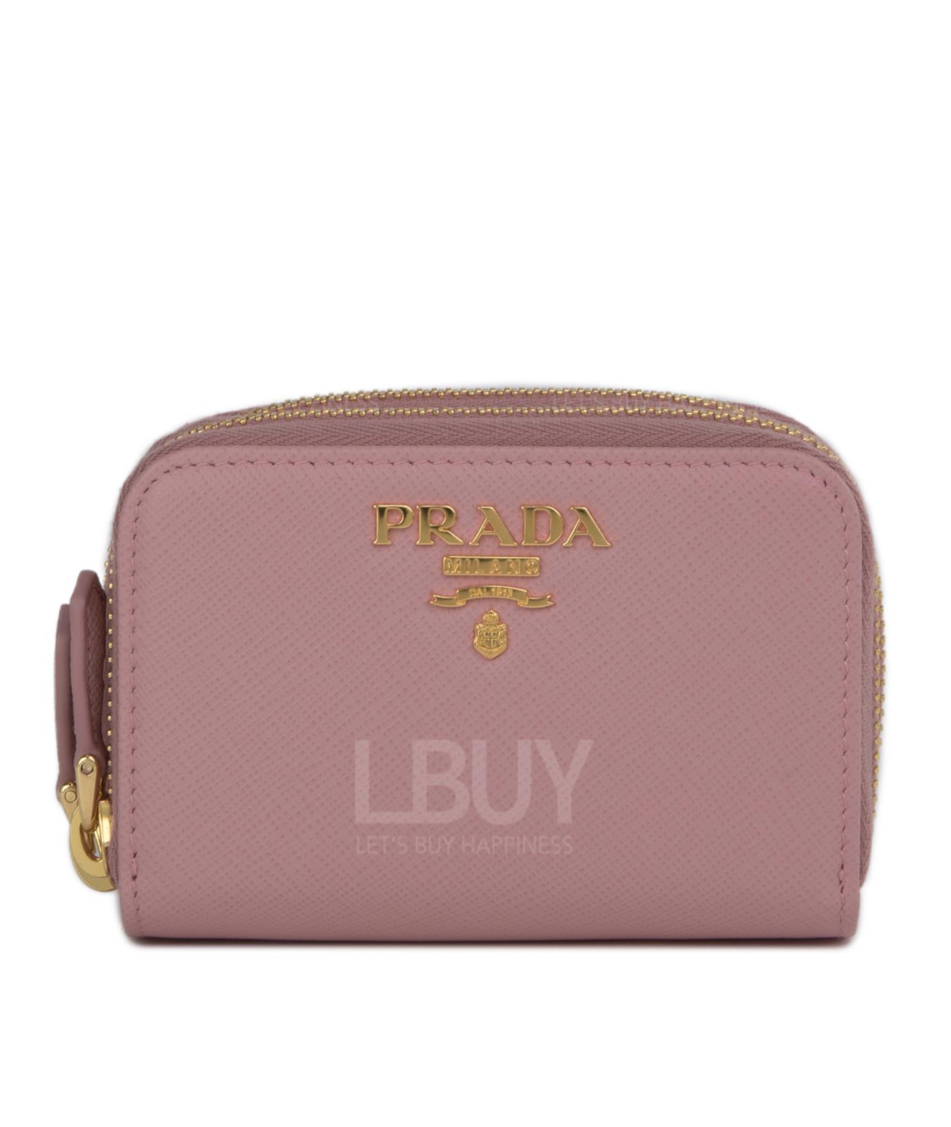 Saffiano Leather Coins Bag