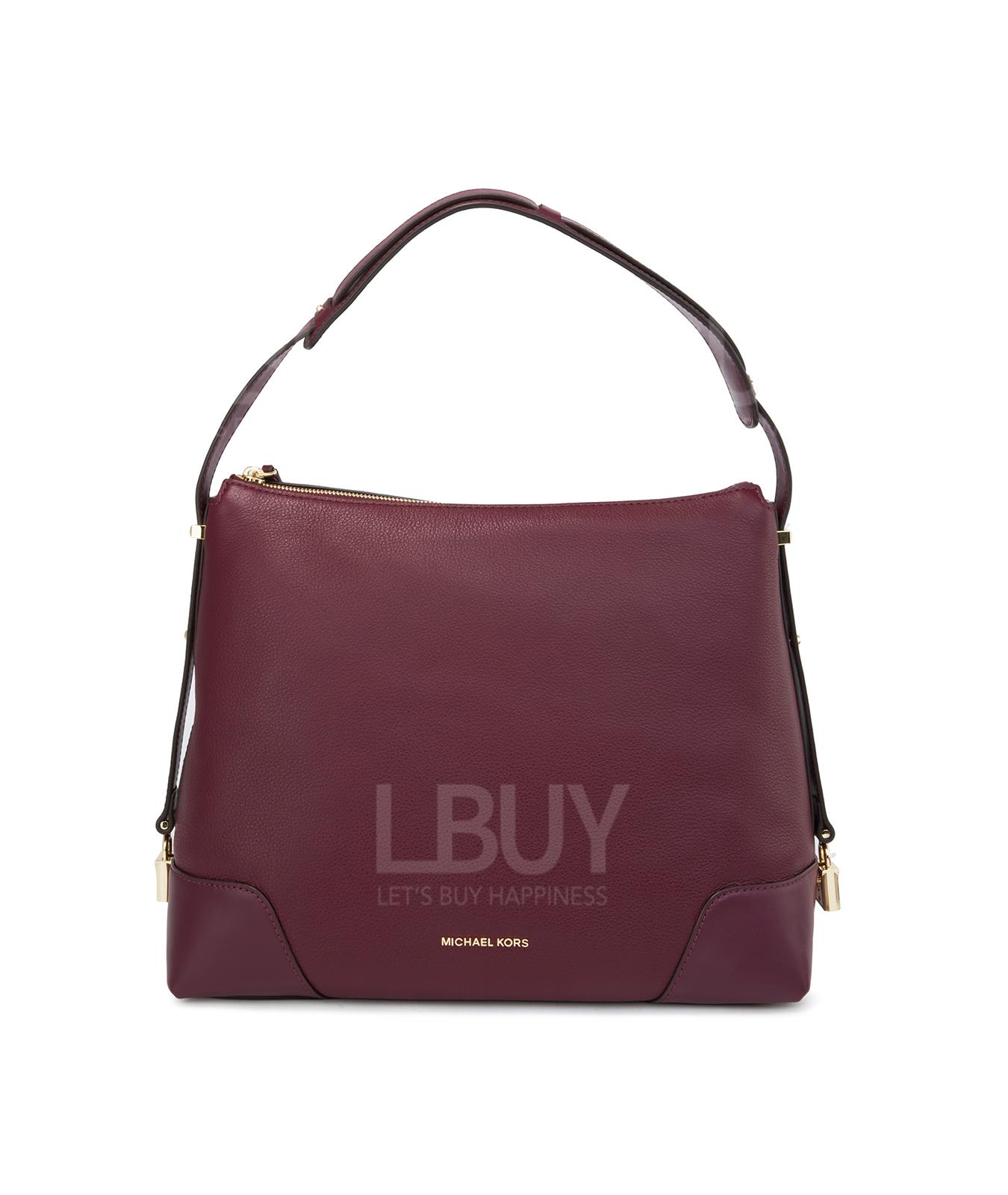 CROSBY 荔枝纹皮革单肩包