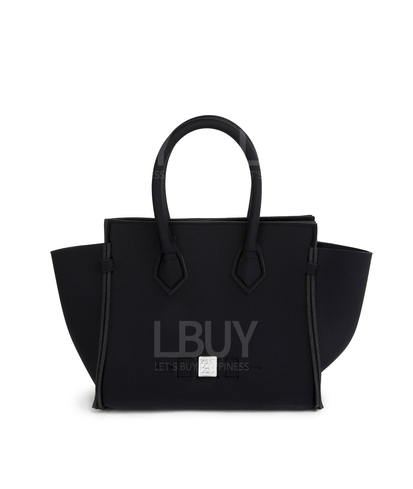 AMANDINE Poly-fabric Top Handle Bag