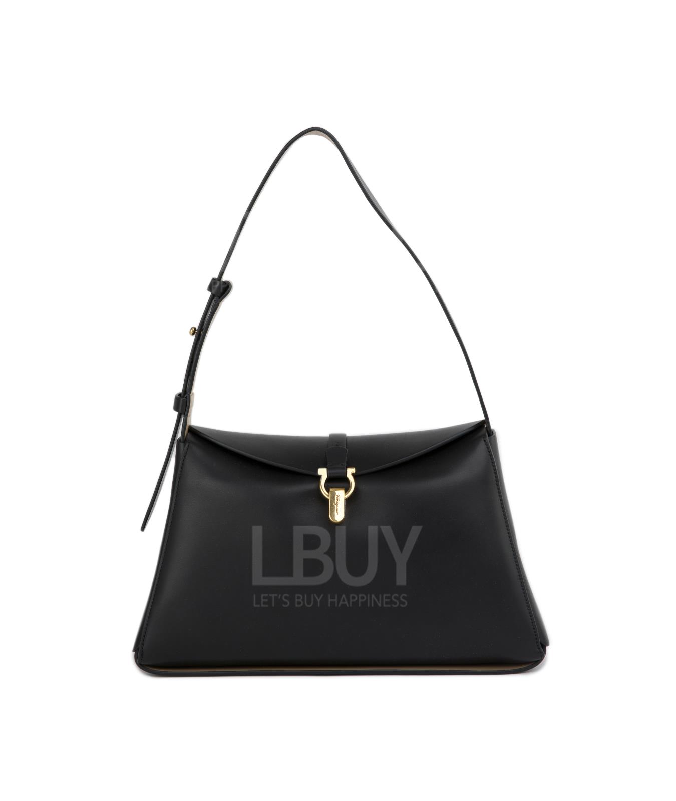 MEDIUM GANCINI單肩袋