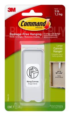 3M 17044-ES Command L Canvas Picture Hanger