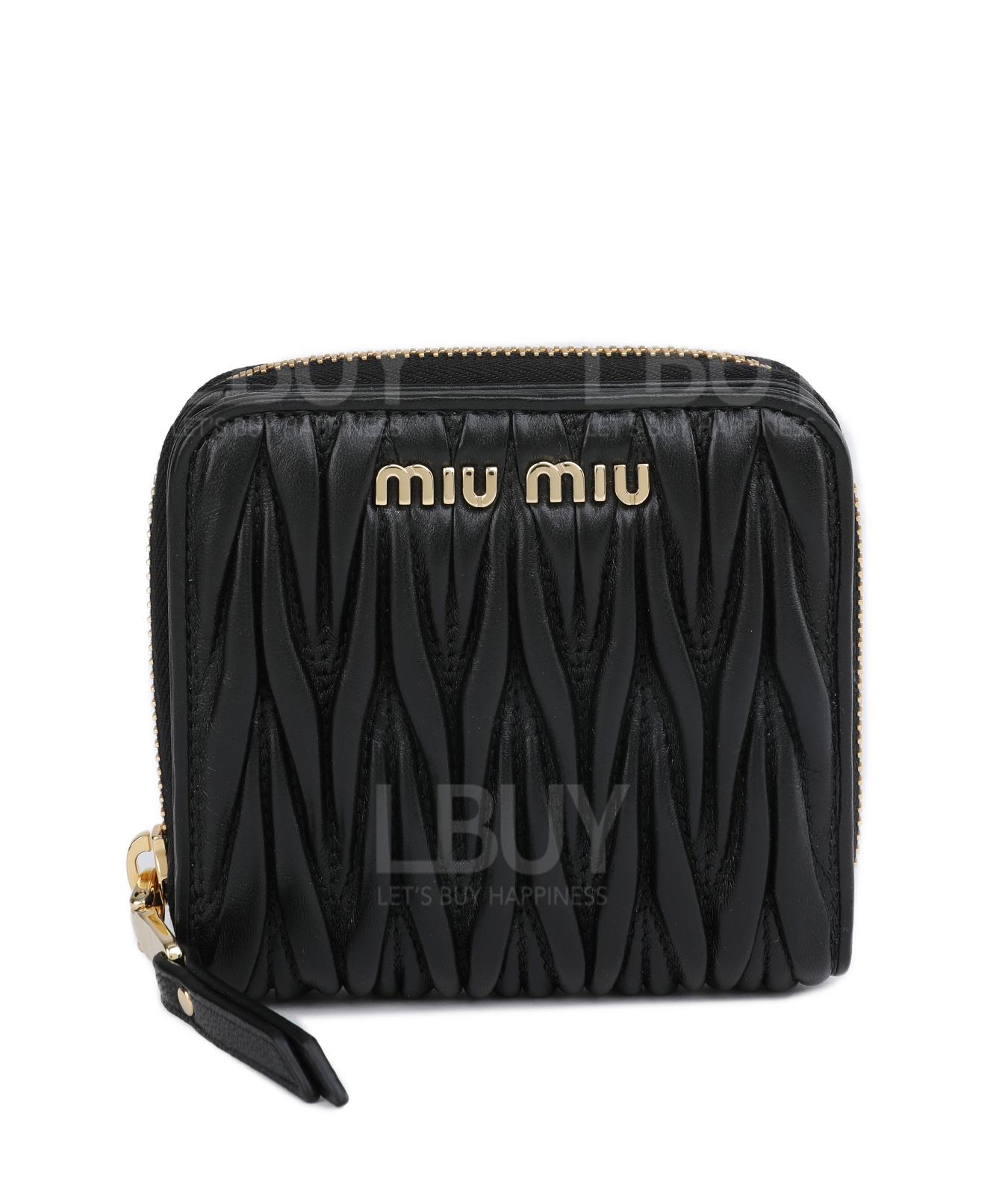 SMALL MATELASSE NAPPA LEATHER WALLET 钱包