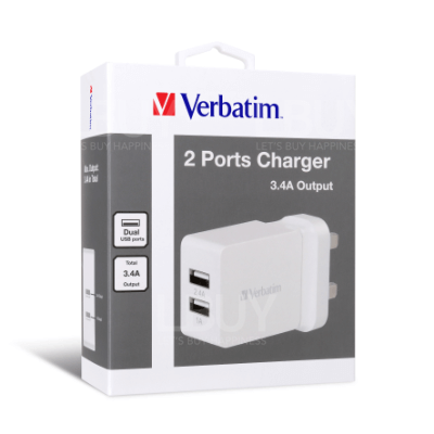 2 port 3.4A充電器#65479