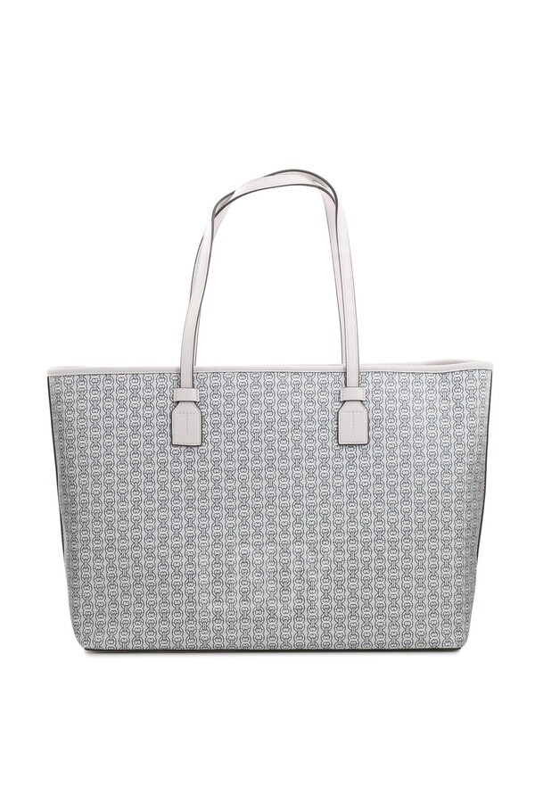 Tory Burch-Gemini Link Canvas ToP-Zip Tote Bag Tote bag