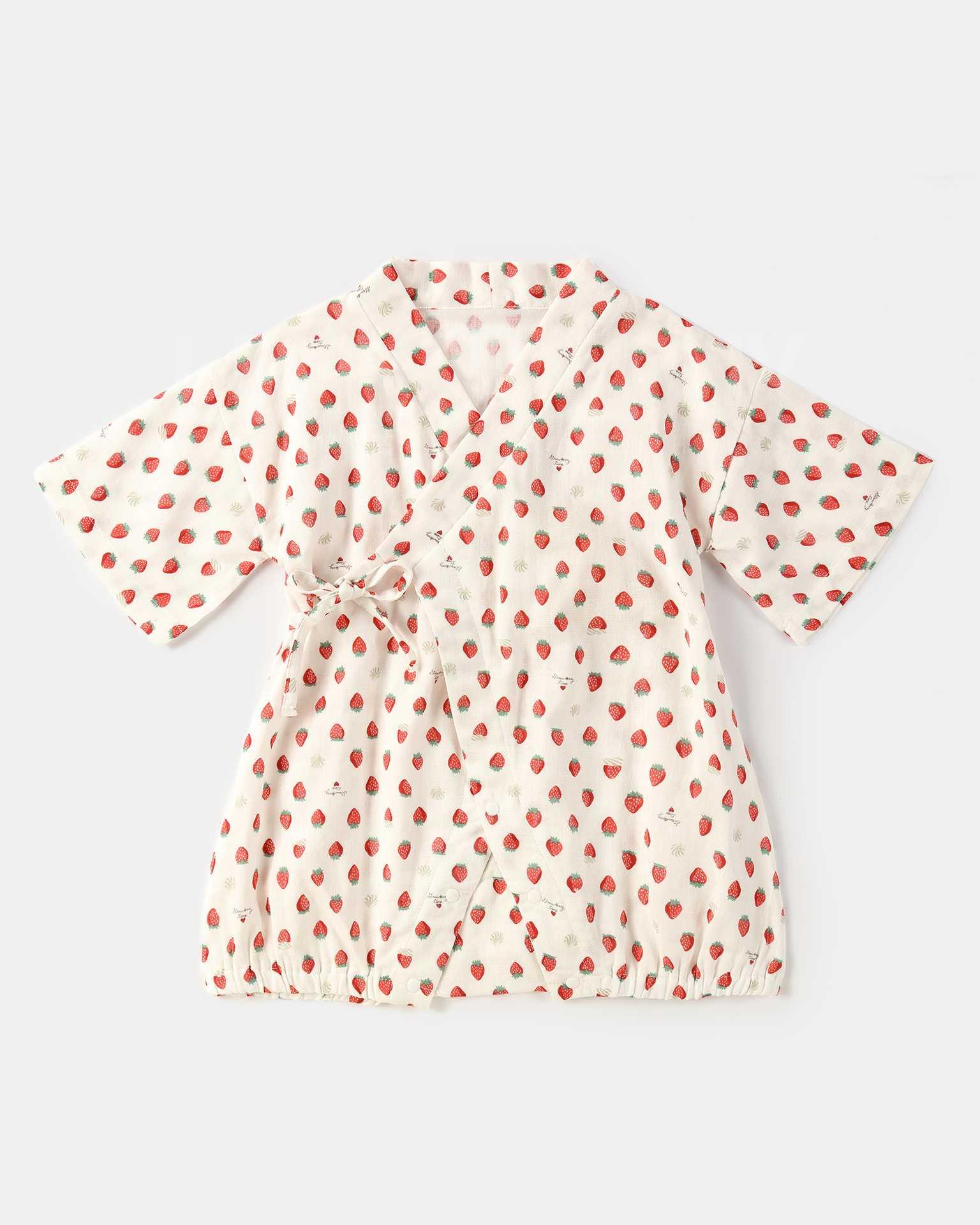 Baby Kimono - Strawberry