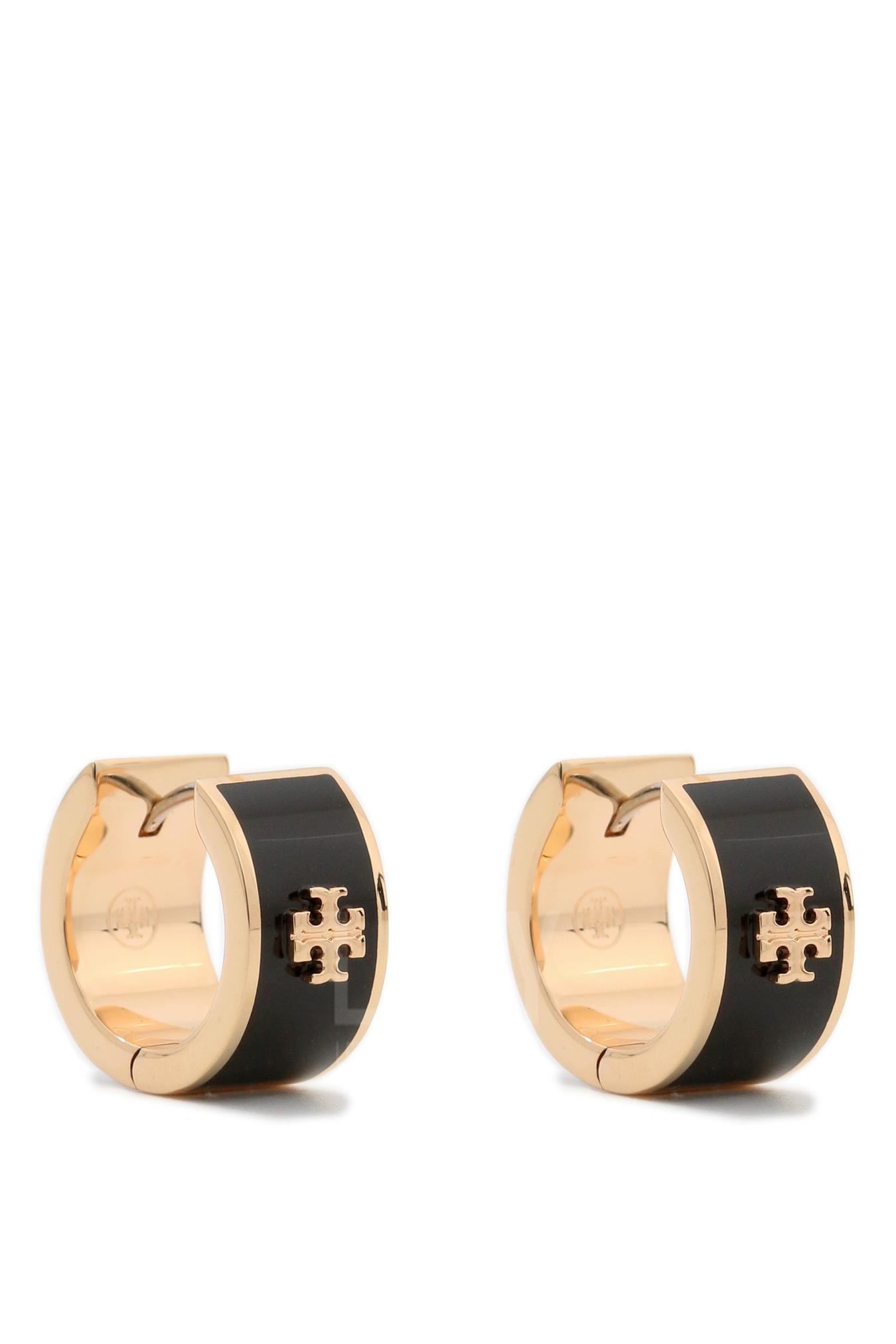 Kira Enameled Huggie Hoop Earring 環形耳環