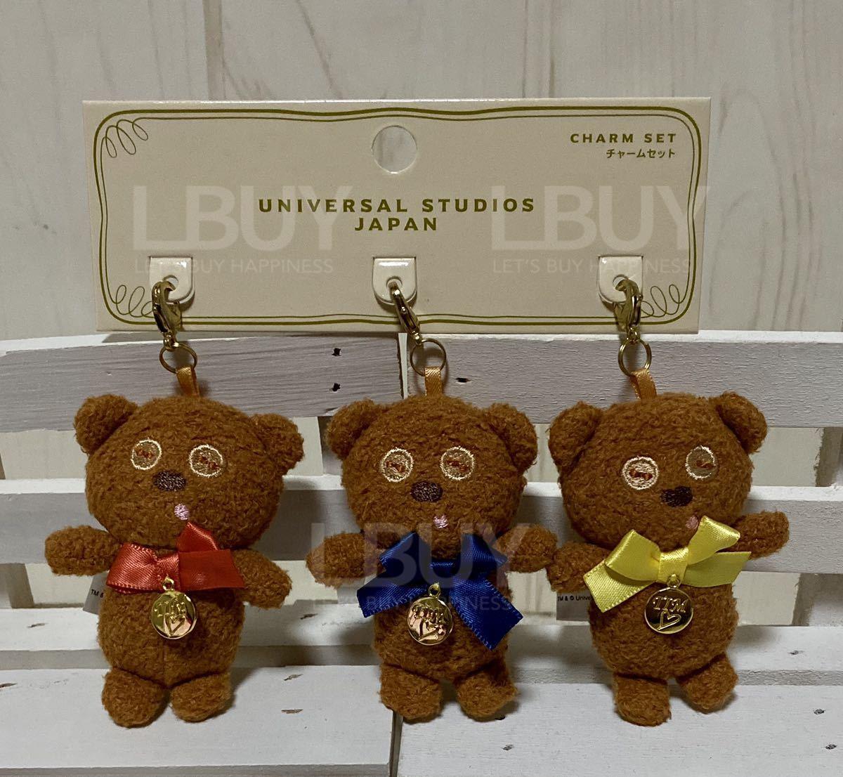 日本環球影城 拉鏈扣公仔套裝 - Tim