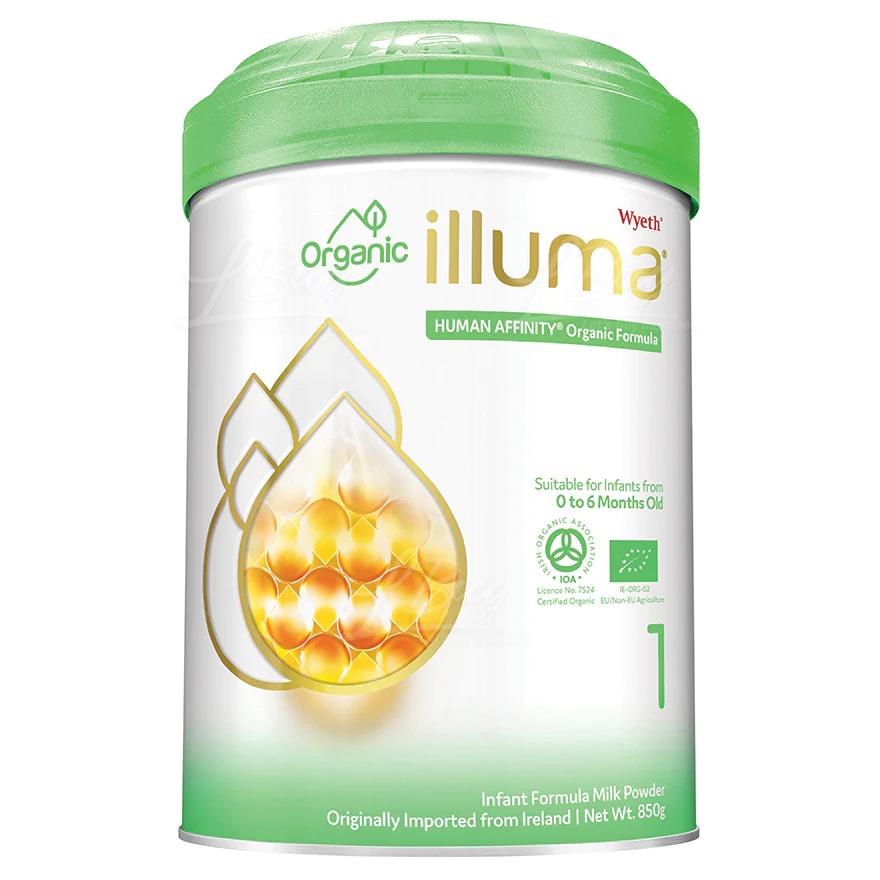 ILLUMA 有機配方奶粉1號-初生嬰兒 850G