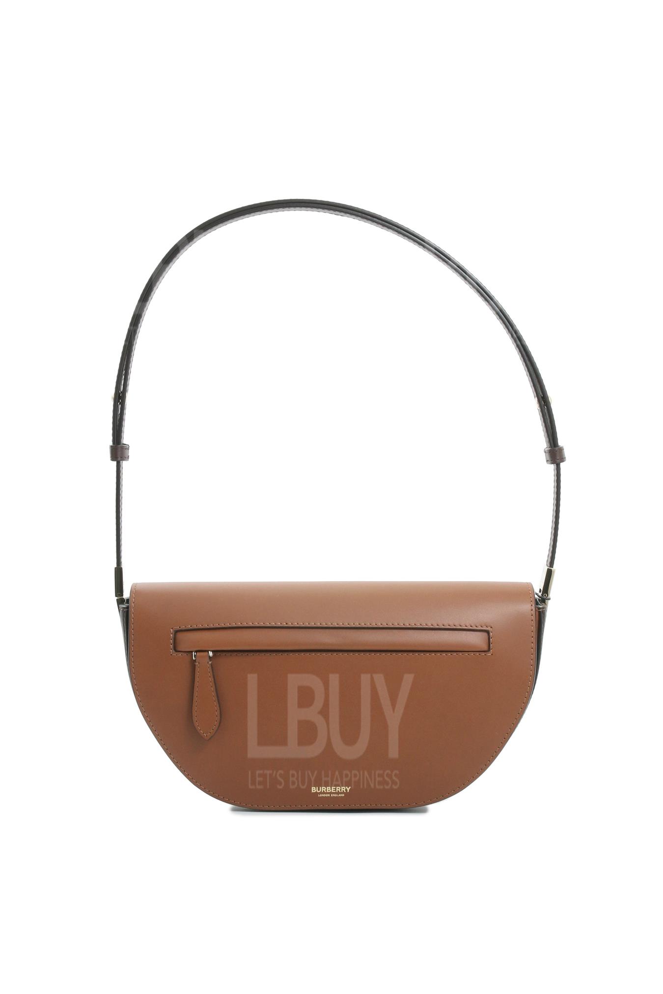 Small TwO-Tone Leather Olympia Bag Shoulder Bag