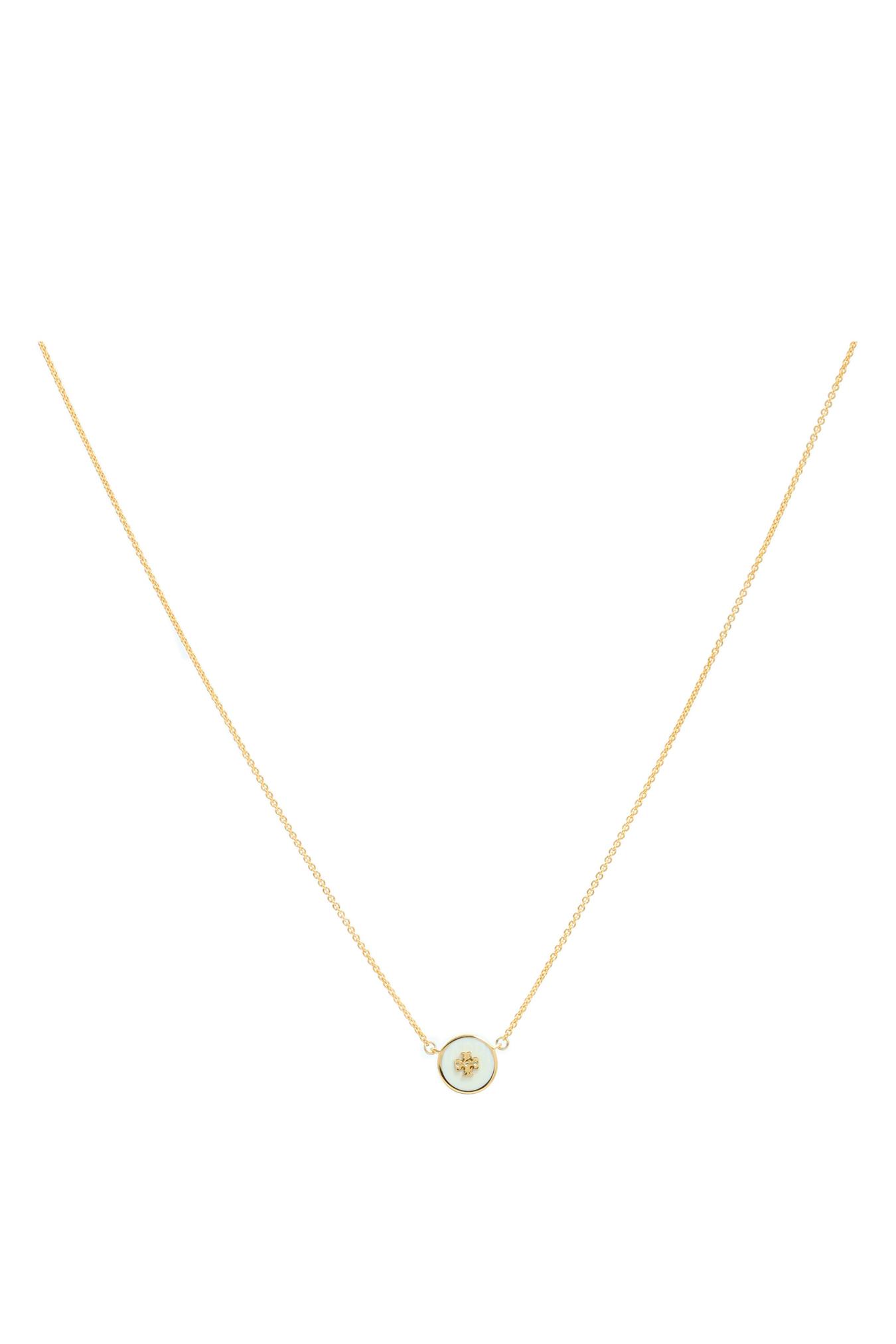 KIRA ENAMELED PENDANT NECKLACE 頸鏈