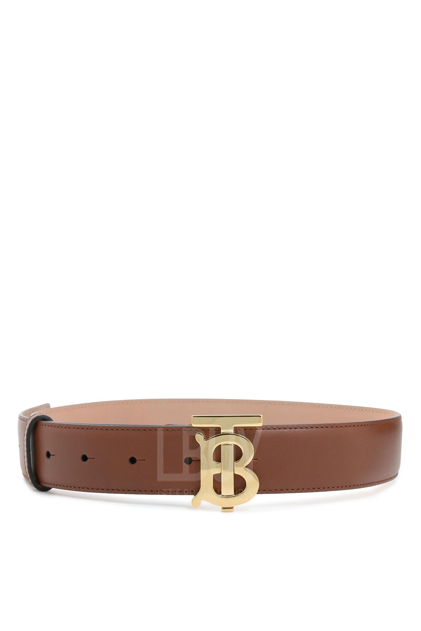 Monogram Motif Leather Belt Belt