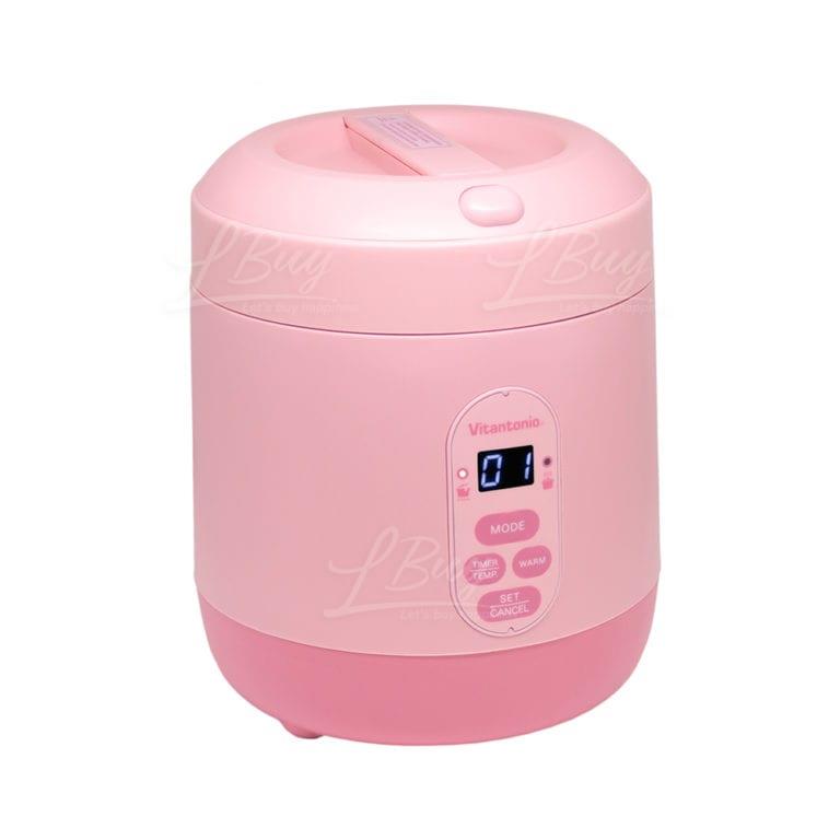 Mini Rice Cooker - Strawberry Pink